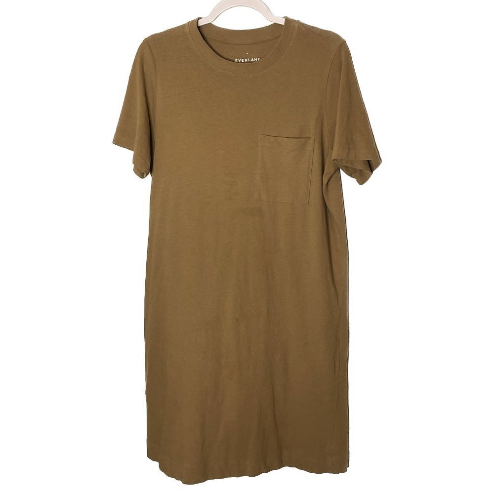 Everlane Long Casual Tan T Shirt for Lounging Size M
